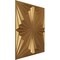 Ekena Millwork 19 5/8in. W x 19 5/8in. H Asher EnduraWall Decorative 3D Wall Panel Covers 2.67 Sq. Ft. WP20X20AHBGL - alternate 3